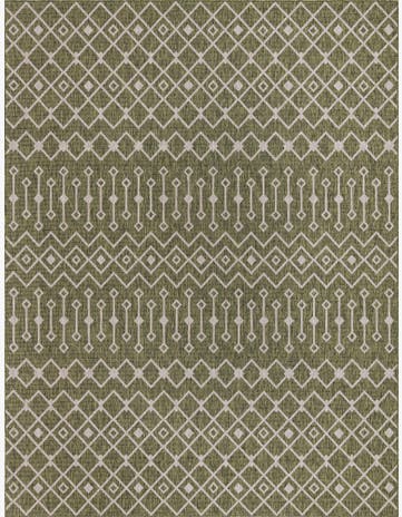 10' x 13' Easy-Clean Trellis Indoor / Outdoor Rug