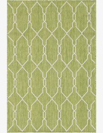 4' x 6' Easy-Clean Trellis Indoor / Outdoor Rug