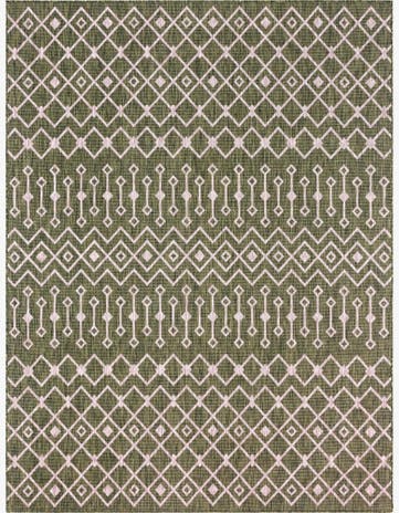 9' x 12' Easy-Clean Trellis Indoor / Outdoor Rug