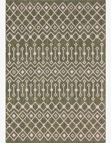 7' x 10' Easy-Clean Trellis Indoor / Outdoor Rug