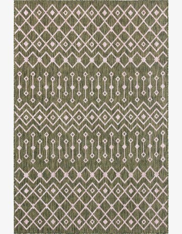 6' x 9' Easy-Clean Trellis Indoor / Outdoor Rug