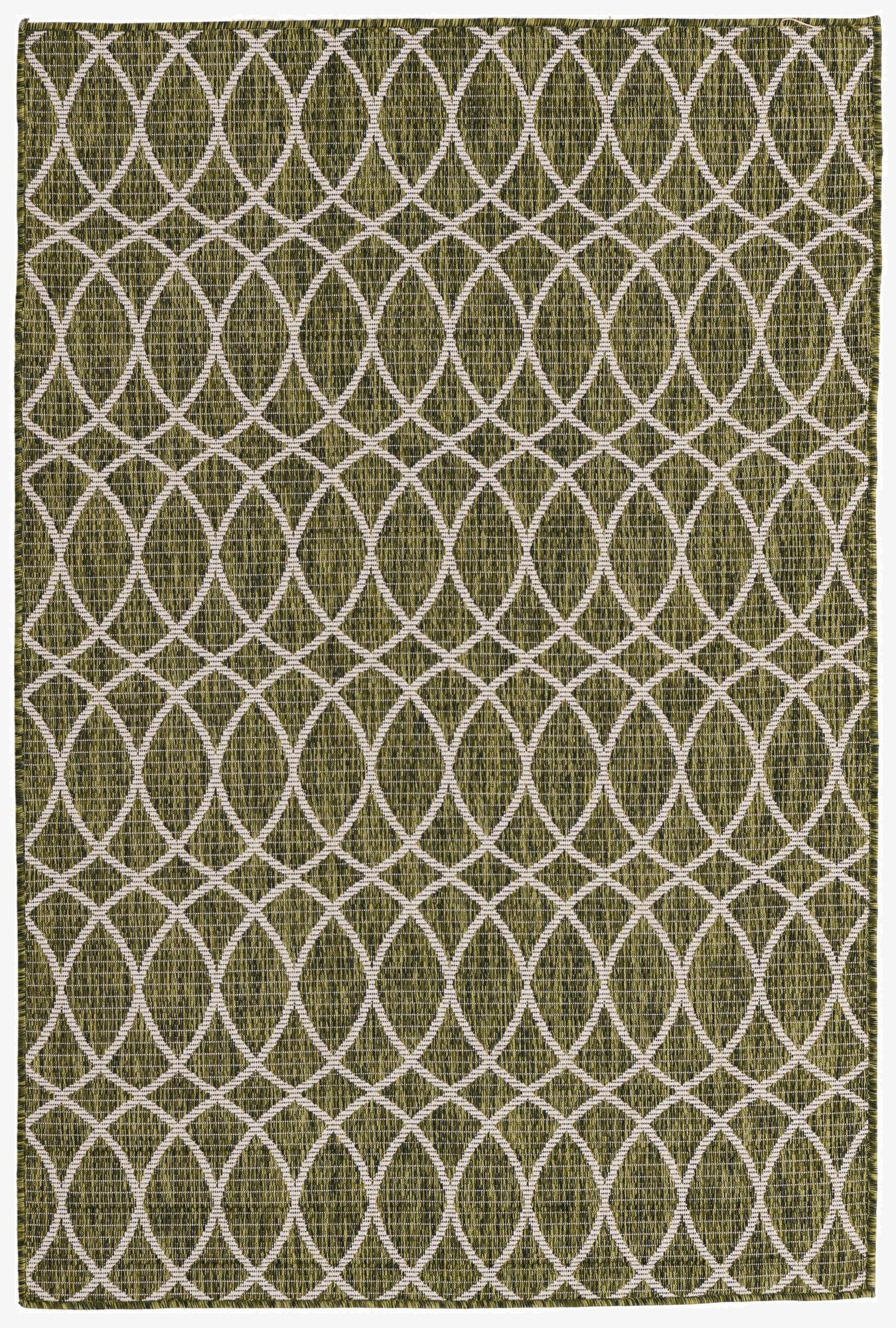 4' x 6'  Washable Trellis Indoor / Outdoor Rug
