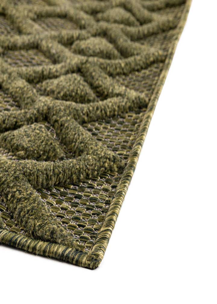 4' x 6' Easy-Clean Trellis Textured Indoor / Outdoor Rug