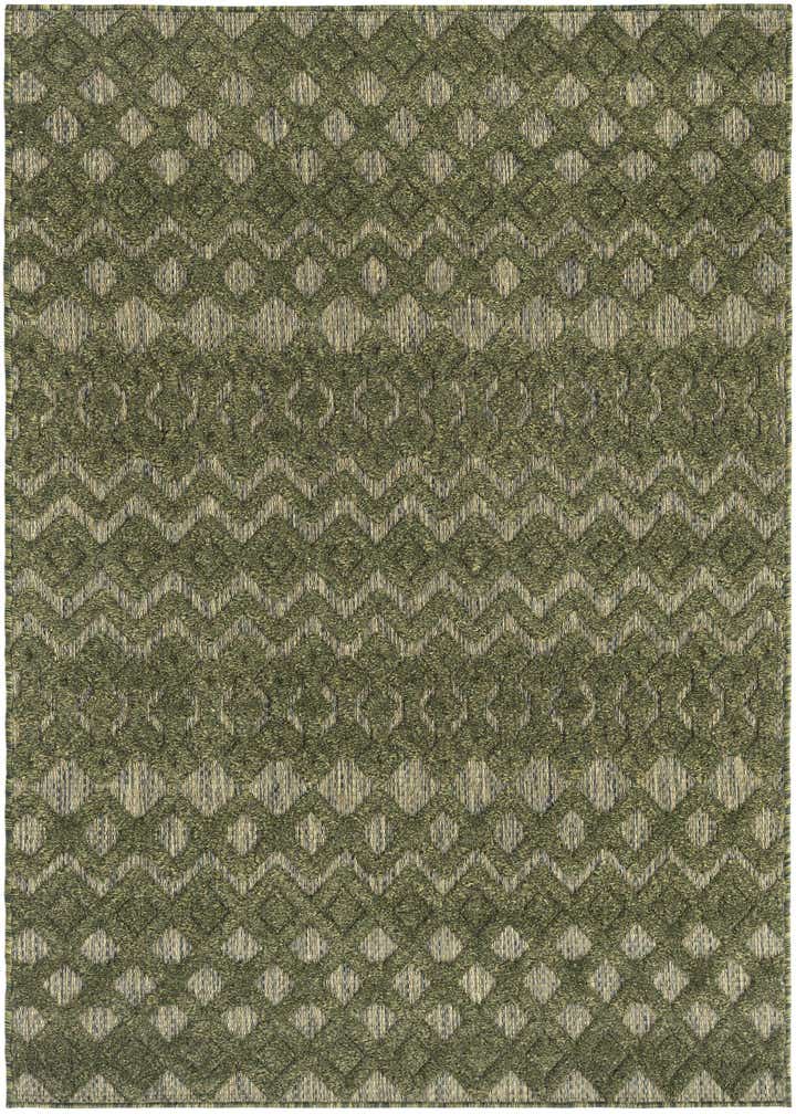 4' x 6' Easy-Clean Trellis Textured Indoor / Outdoor Rug