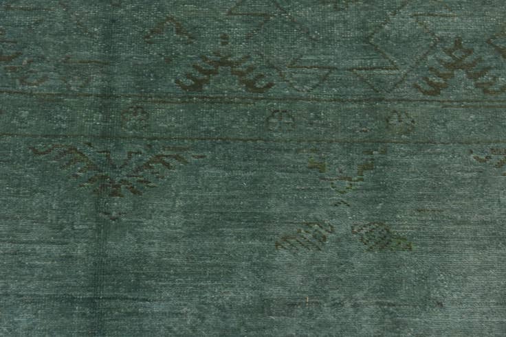 Detail image of 5' 4 x 7' 9 Hand Knotted Over-Dyed Ziegler Oriental Rug