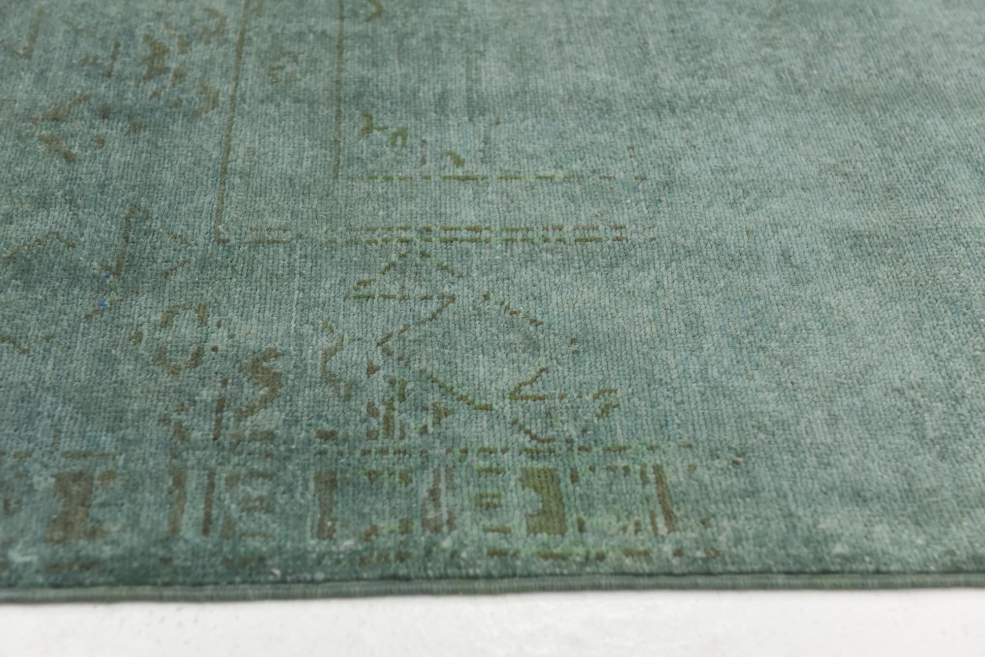 5' 4 x 7' 9 Hand Knotted Over-Dyed Ziegler Oriental Rug