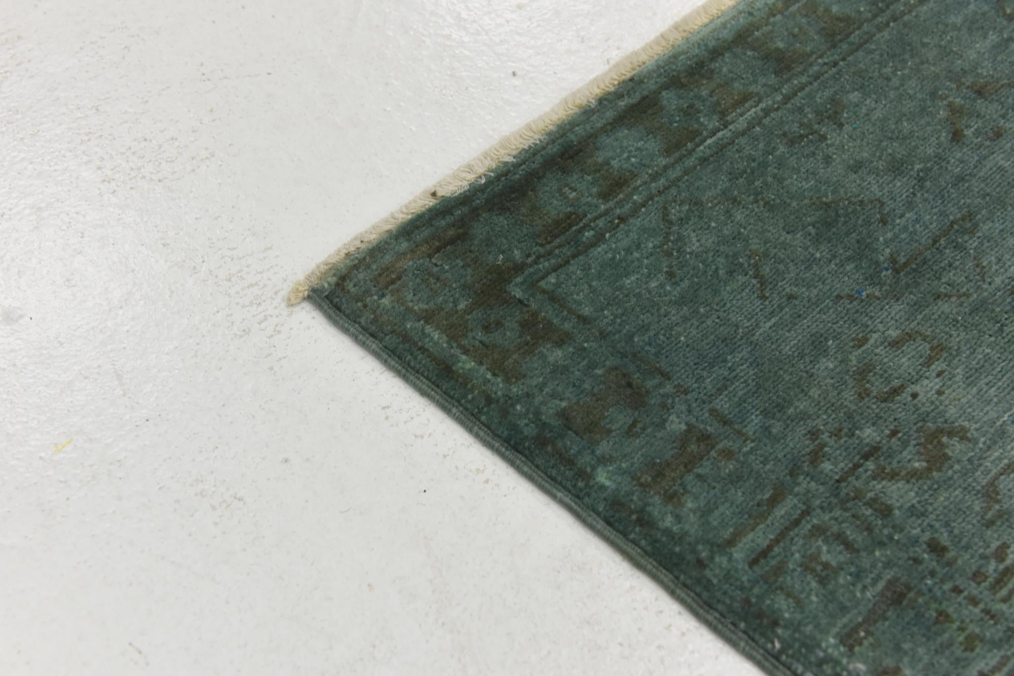 5' 4 x 7' 9 Hand Knotted Over-Dyed Ziegler Oriental Rug