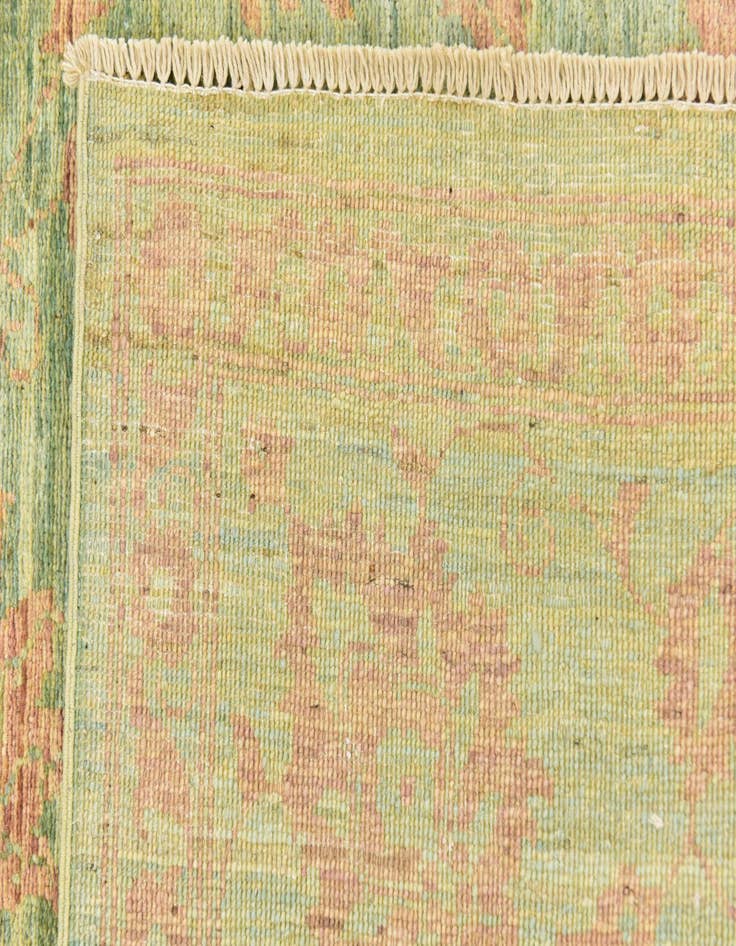 Detail image of 6' x 8' 10  Hand Knotted Peshawar Ziegler Rug