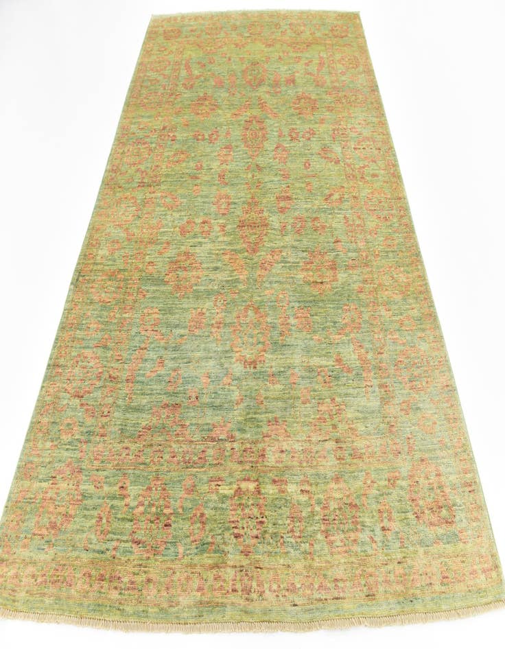 Detail image of 6' x 8' 10  Hand Knotted Peshawar Ziegler Rug