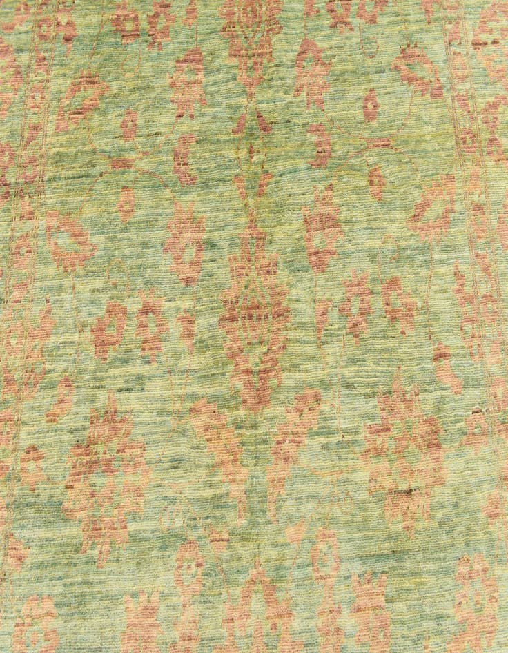 Detail image of 6' x 8' 10  Hand Knotted Peshawar Ziegler Rug