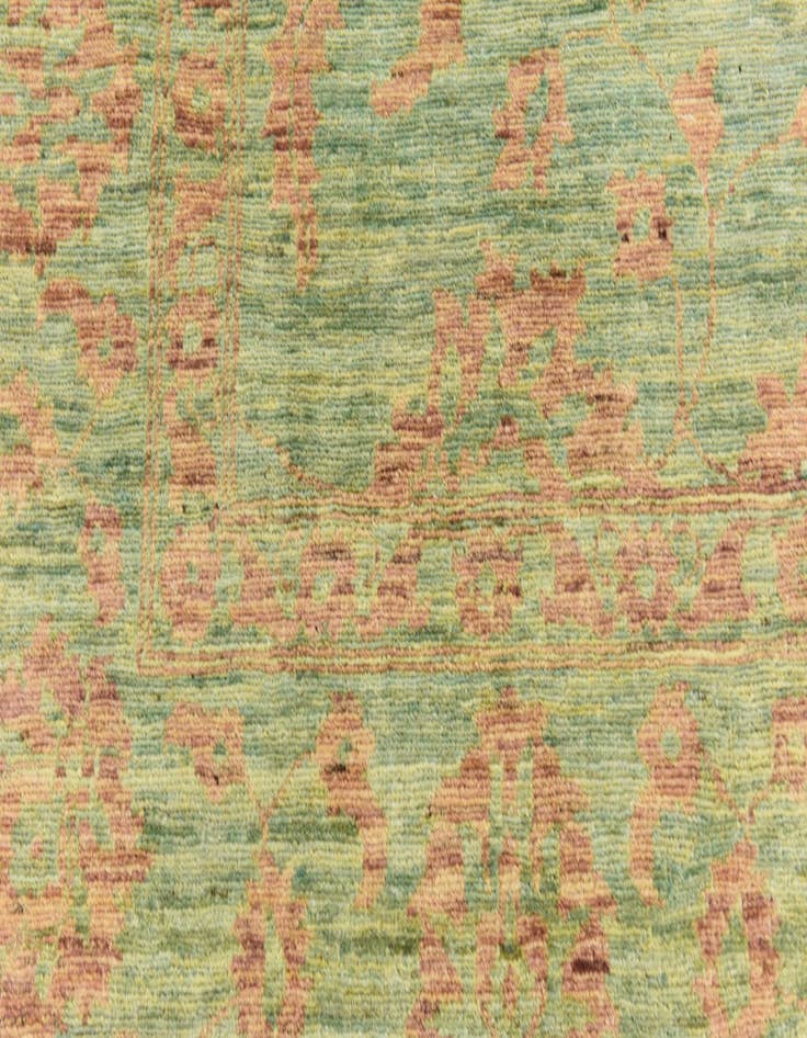 Detail image of 6' x 8' 10  Hand Knotted Peshawar Ziegler Rug