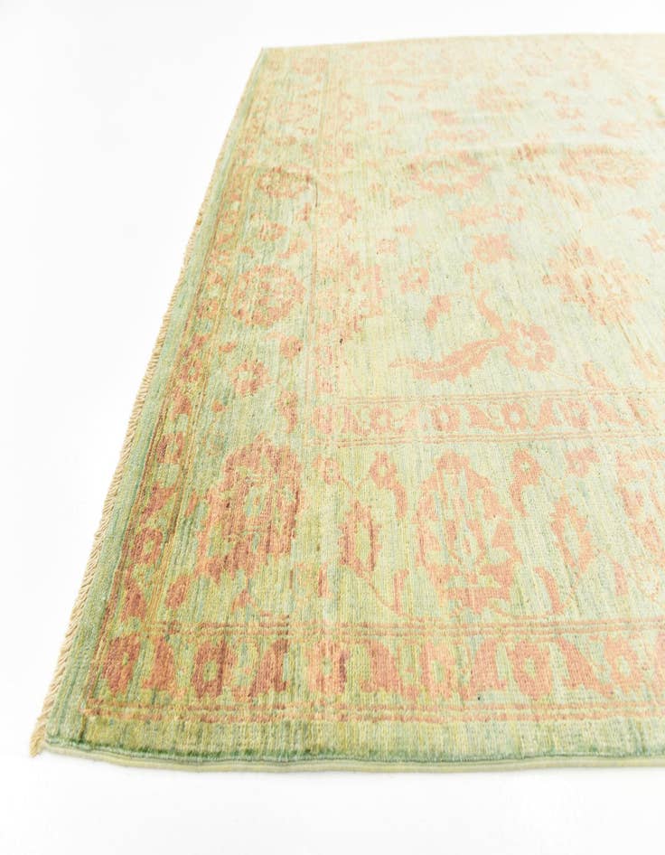 Detail image of 6' x 8' 10  Hand Knotted Peshawar Ziegler Rug