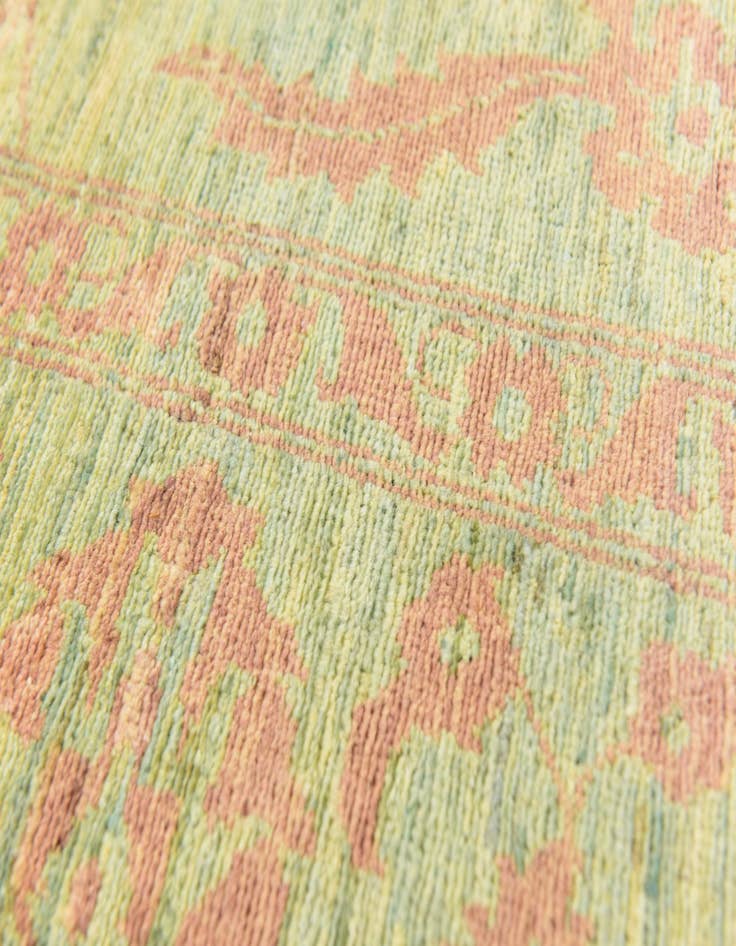 Detail image of 6' x 8' 10  Hand Knotted Peshawar Ziegler Rug