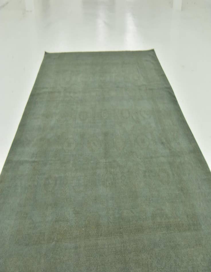 Detail image of 7' 11 x 11'  Hand Knotted Peshawar Ziegler Wool Rug