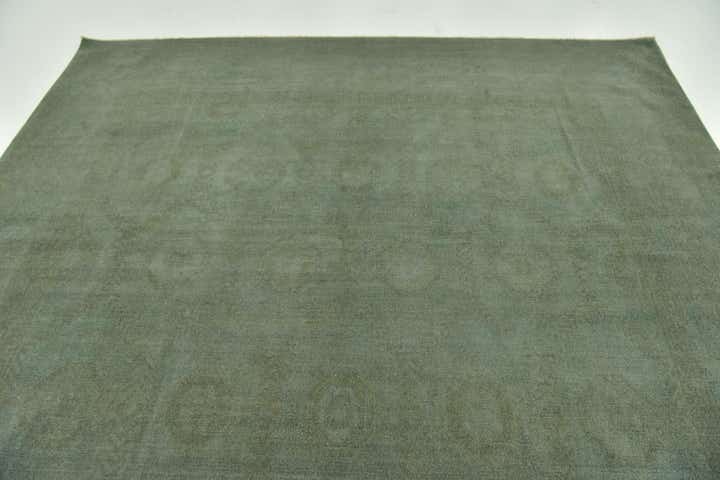 7' 11 x 11' Hand Knotted Peshawar Ziegler Wool Rug
