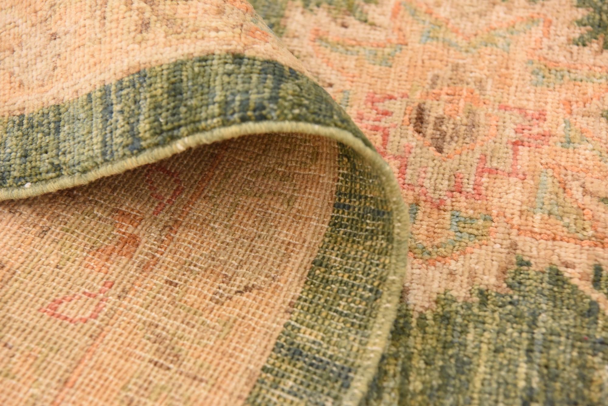 9' 11 x 12' 11 Hand Knotted Peshawar Ziegler Rug