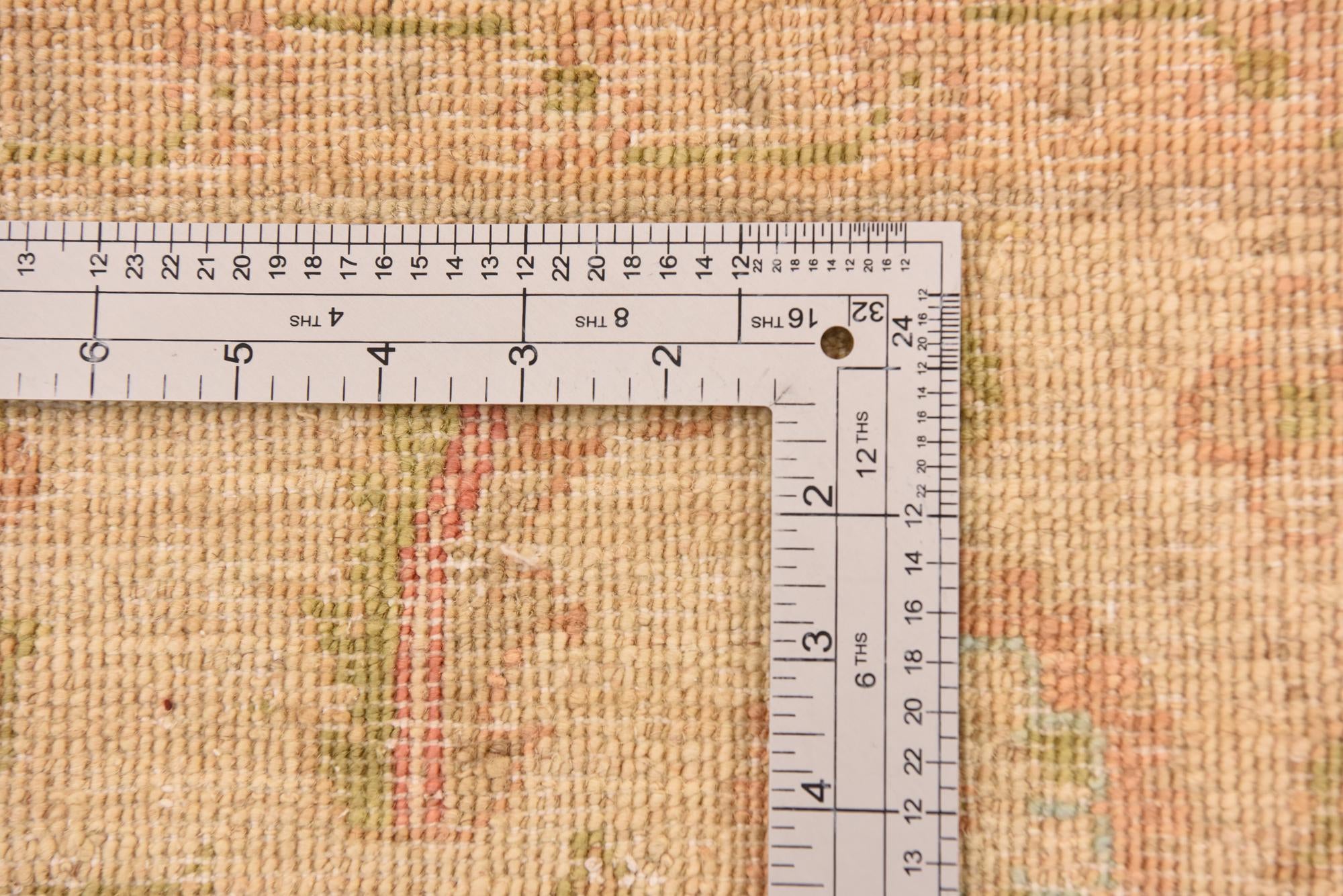 6' 9 x 10' 2 Hand Knotted Peshawar Ziegler Rug