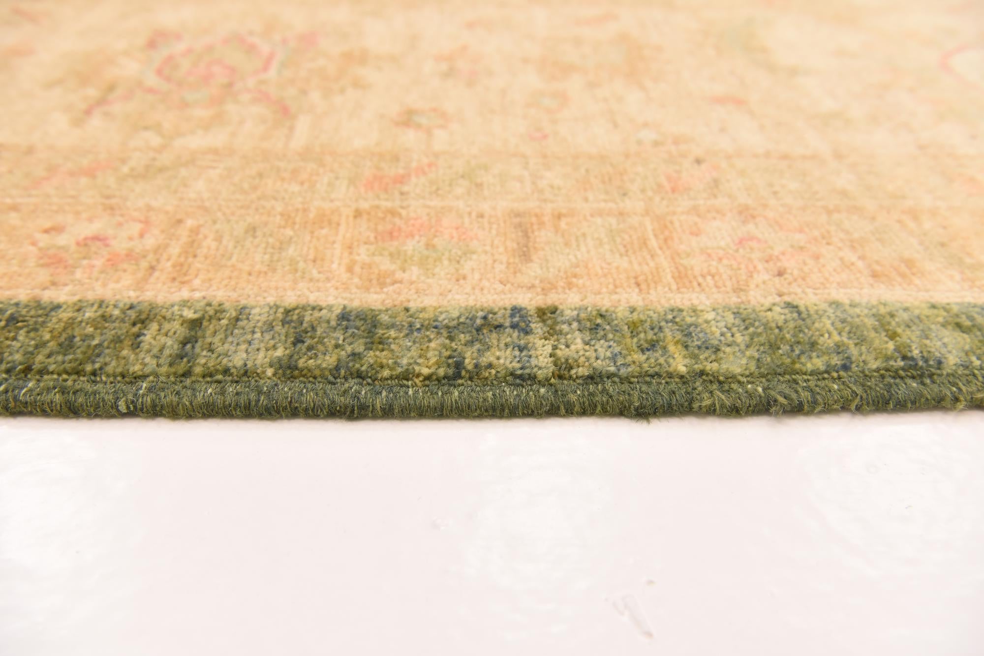 8' 3 x 11' 2 Hand Knotted Peshawar Ziegler Rug