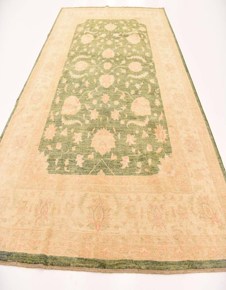Detail image of 8' 3 x 11' 2 Hand Knotted Peshawar Ziegler Rug
