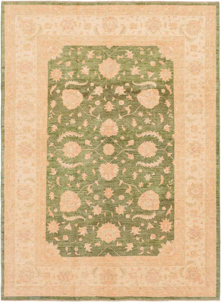 8' 3 x 11' 2 Hand Knotted Peshawar Ziegler Rug