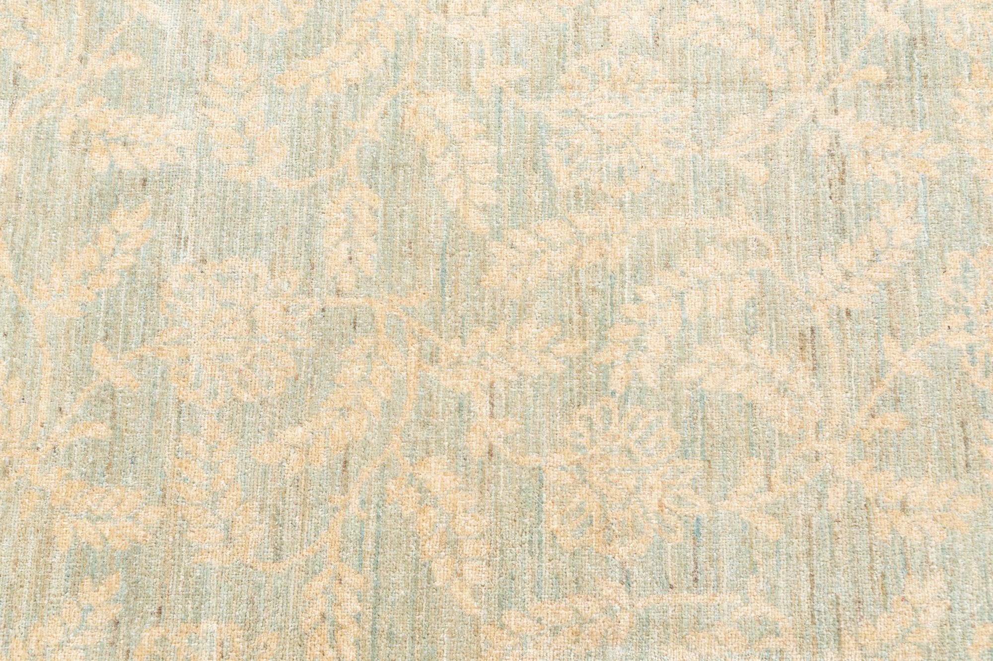 6' 9 x 9' 6 Hand Knotted Peshawar Ziegler Oriental Rug
