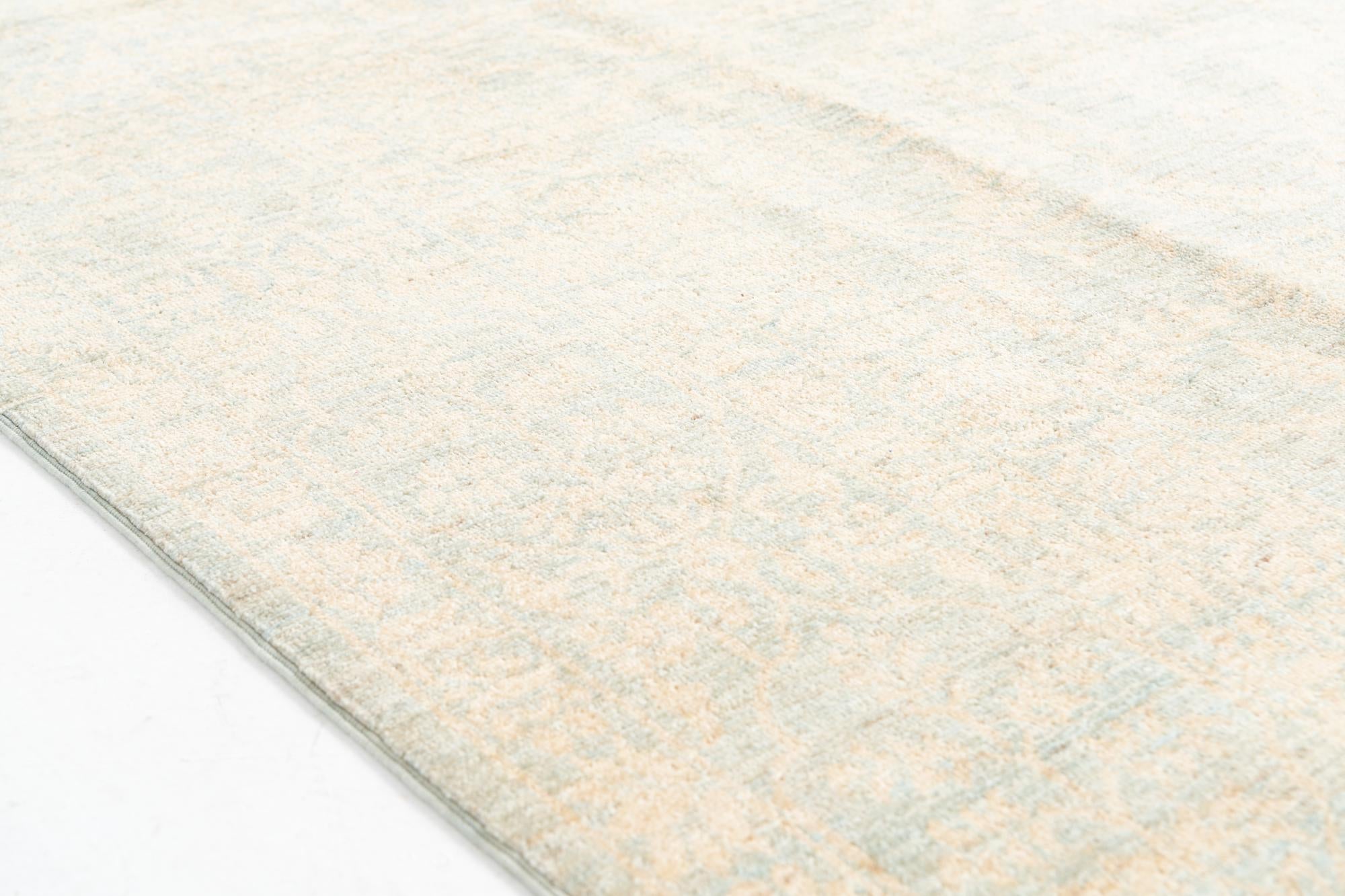 6' 9 x 9' 6 Hand Knotted Peshawar Ziegler Oriental Rug