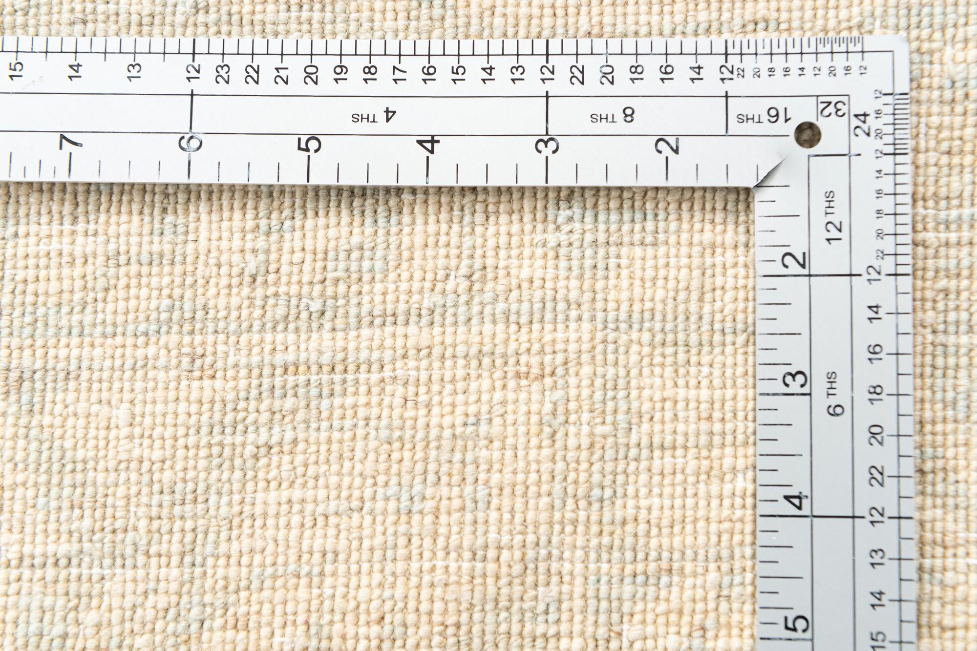 6' 9 x 9' 6 Hand Knotted Peshawar Ziegler Oriental Rug