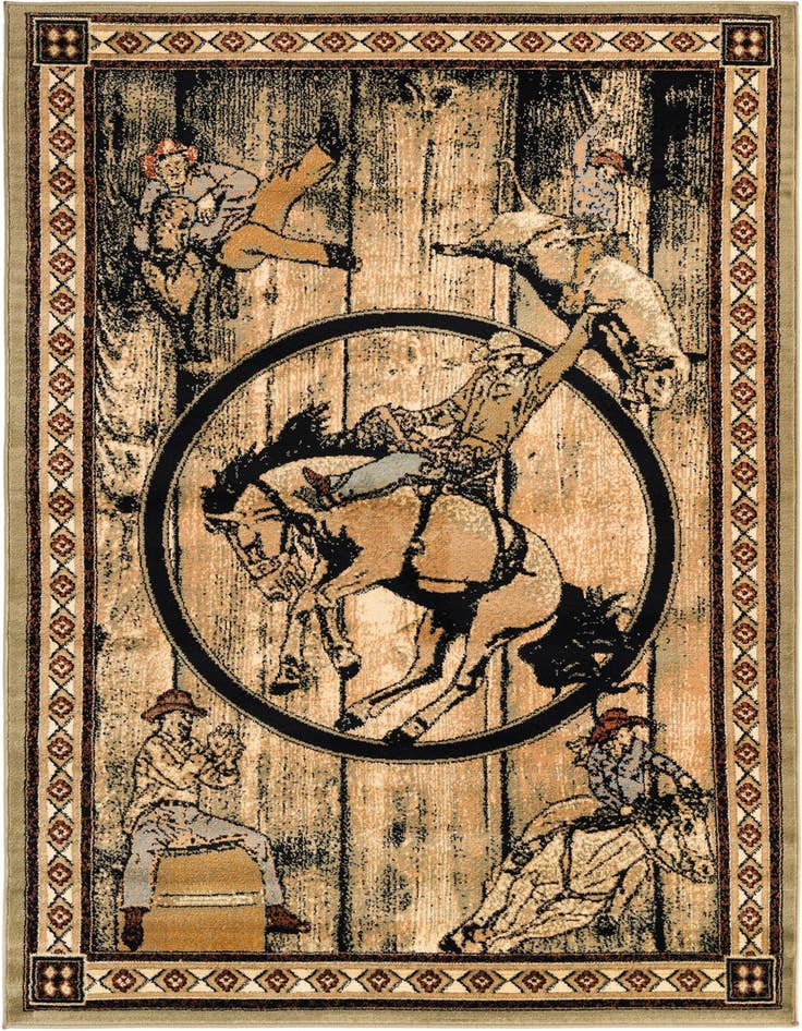 Detail image of 5' 3 x 8' Pioneer Rug