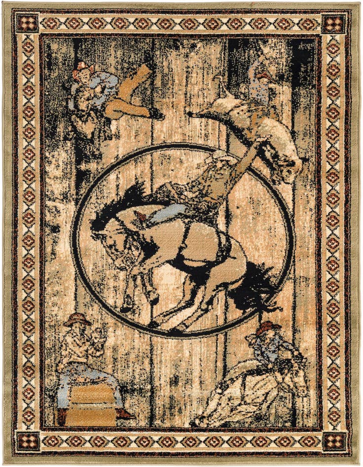 Detail image of 4' x 6' Pioneer Rug
