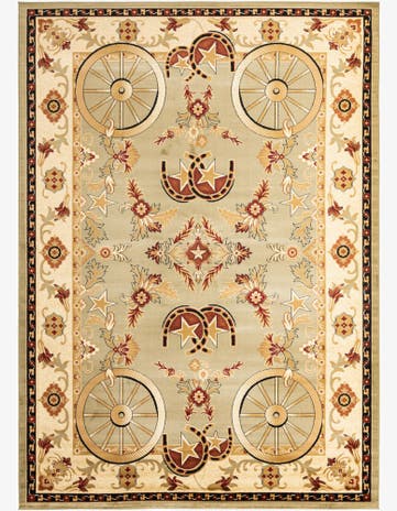 Green Pioneer Rug