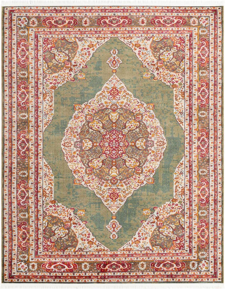Detail image of 5' 5 x 8' Santiago Rug