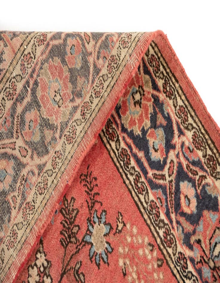 Detail image of 4' 4 x 6' 6 Hand Knotted Sarough Persian Wool Rug