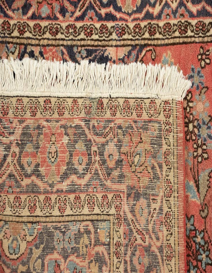 Detail image of 4' 4 x 6' 6 Hand Knotted Sarough Persian Wool Rug