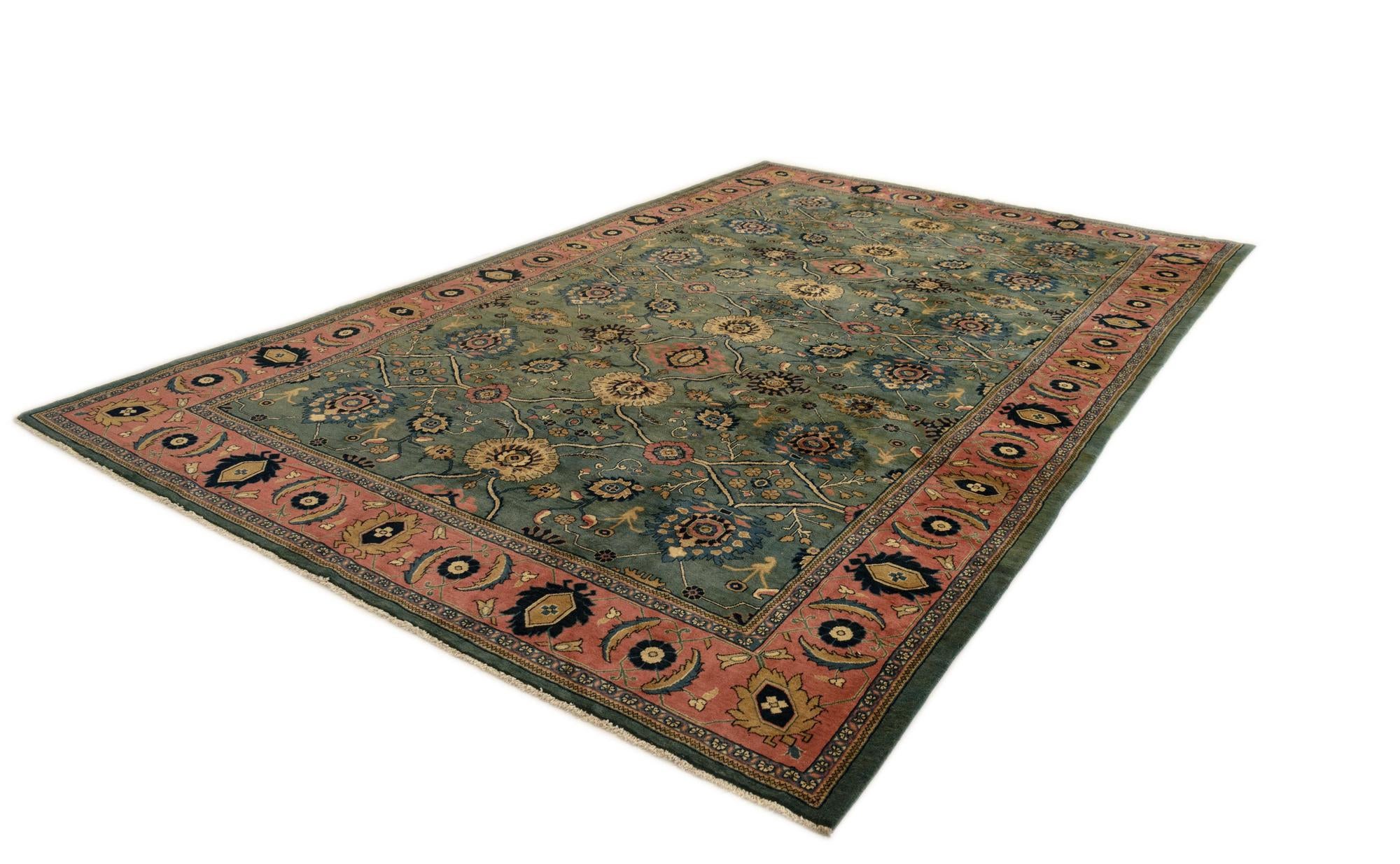10' 4 x 16' 4 Sarough Rug