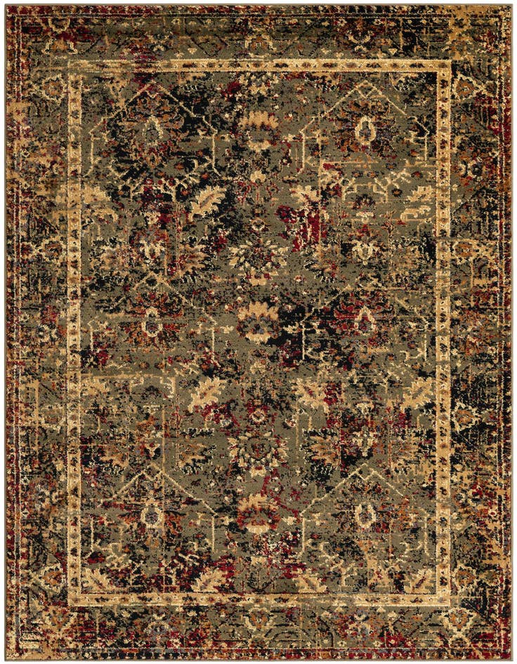 Detail image of 5' 3 x 8' Saturn Rug