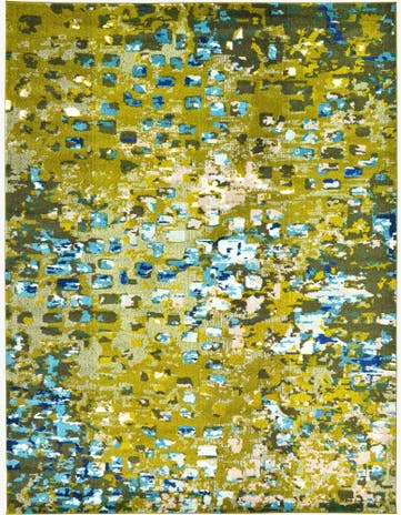 Green Washable Sevilla Rug