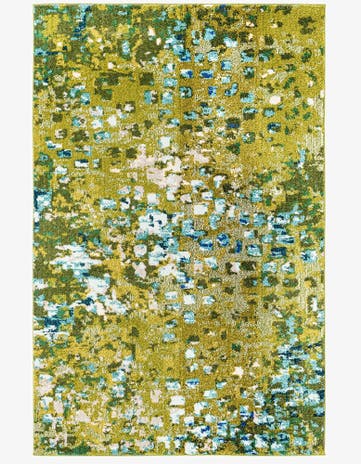 Green Washable Sevilla Rug