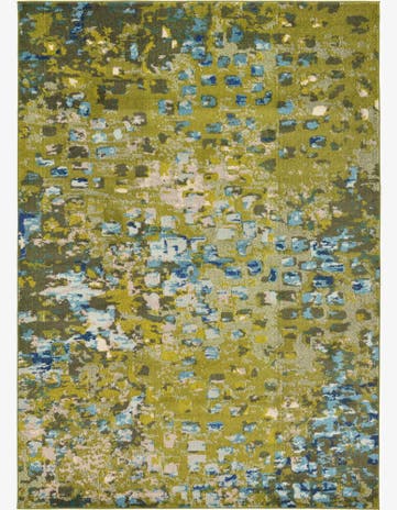 Green Washable Sevilla Rug