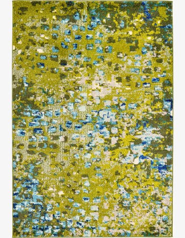 Green Washable Sevilla Rug