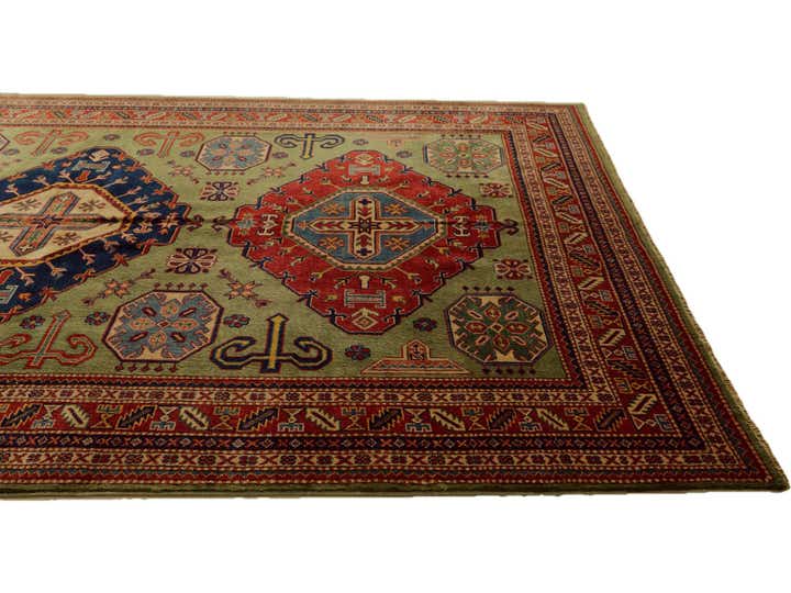 6' 1 x 8' 3 Hand Knotted Shirvan Rug