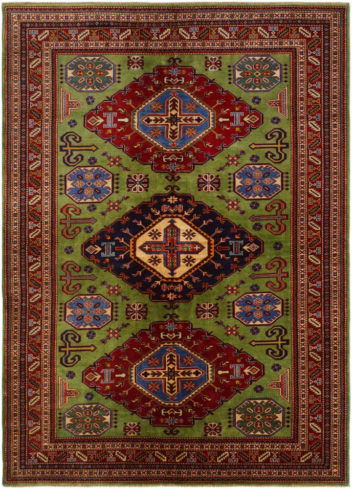 6' 1 x 8' 3 Hand Knotted Shirvan Rug