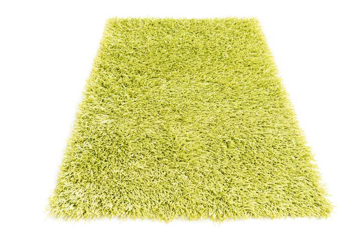 3' x 5' 4 Hand Knotted Solid Shag Oriental Rug