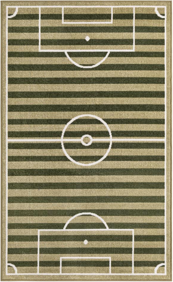 Detail image of 3' 3 x 5' 3 Sports Washable Rug