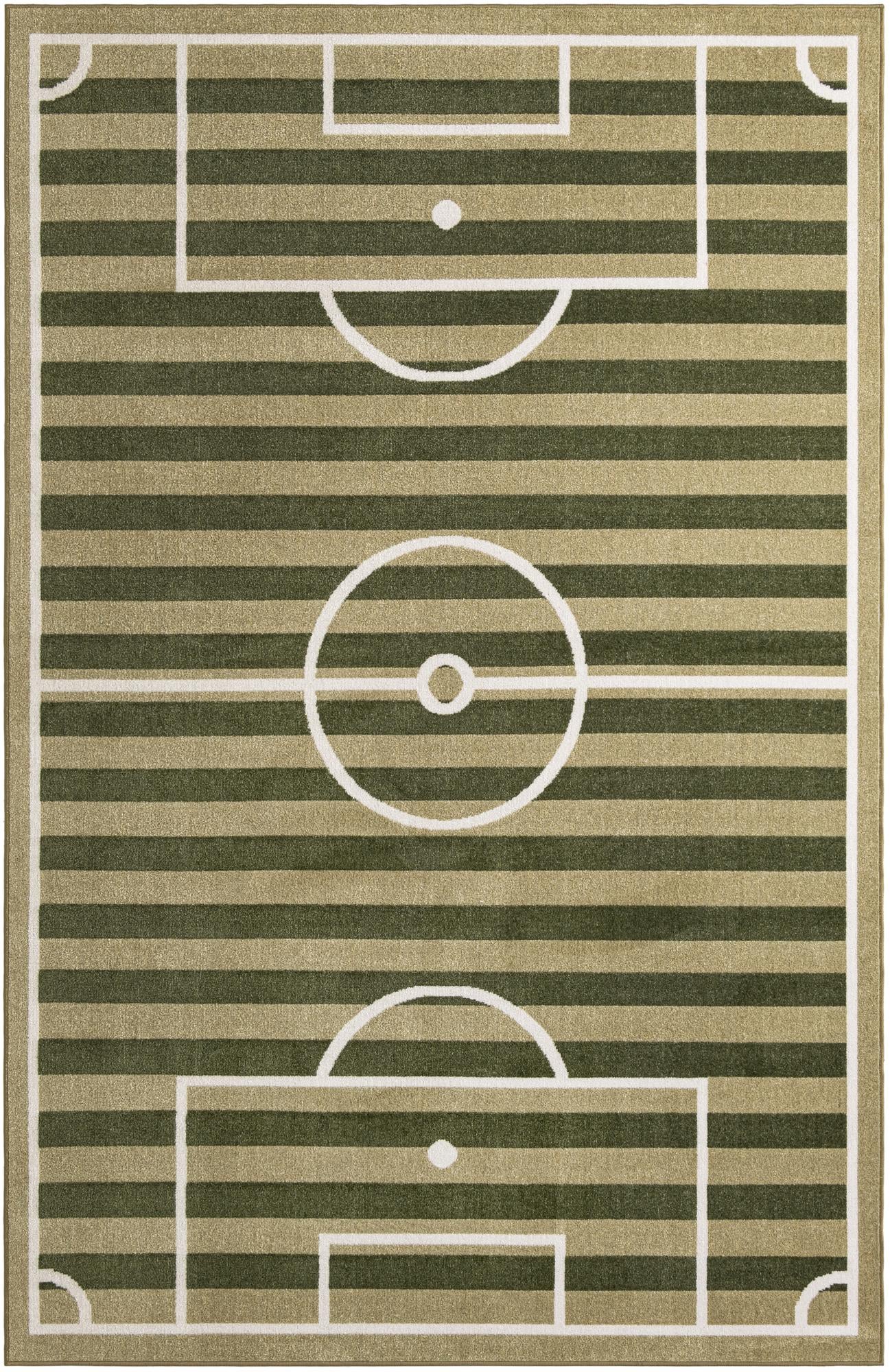 6' x 9' Sports Washable Rug