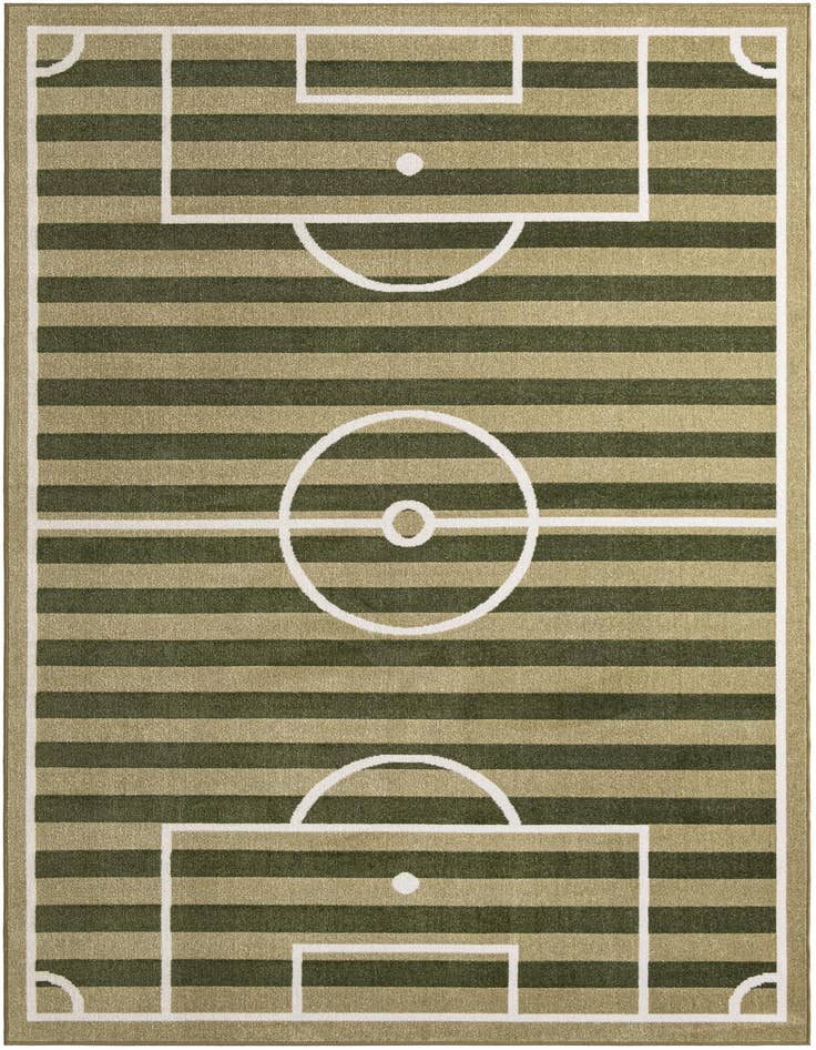 Detail image of 6' x 9' Sports Washable Rug