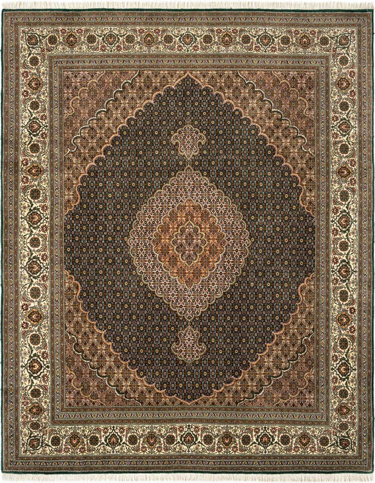 Detail image of 6' 6 x 8' 4 Tabriz Mahi Rug