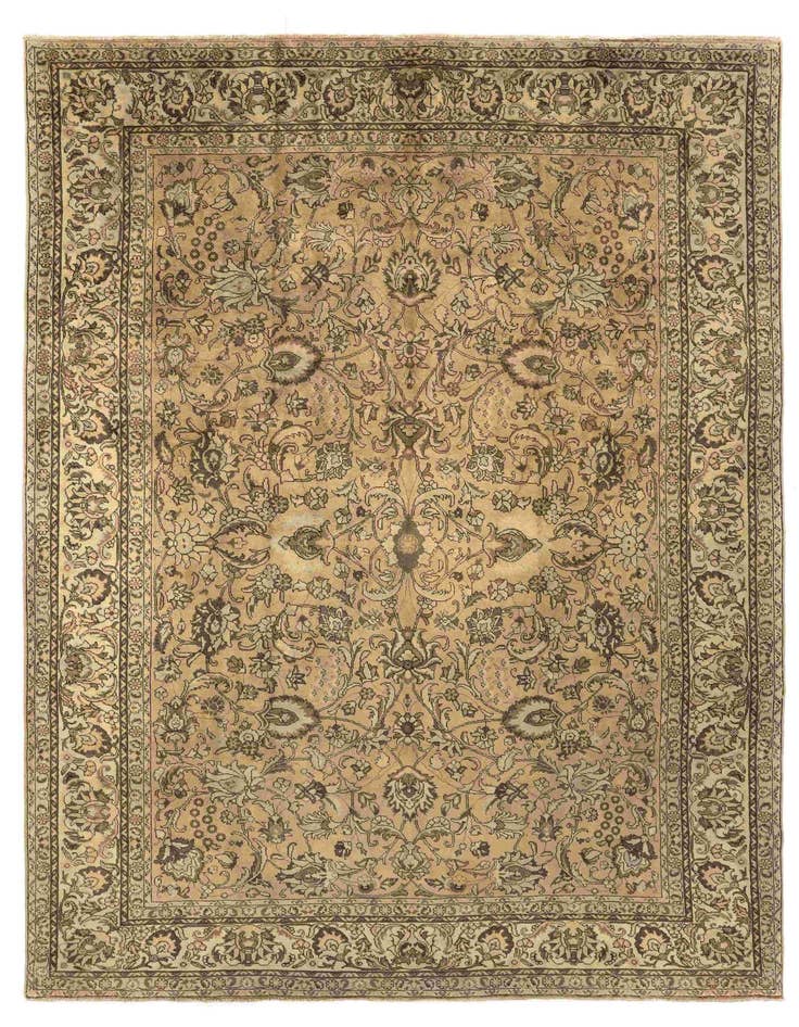 Detail image of 9' 10 x 13' 3 Tabriz Wool Rug