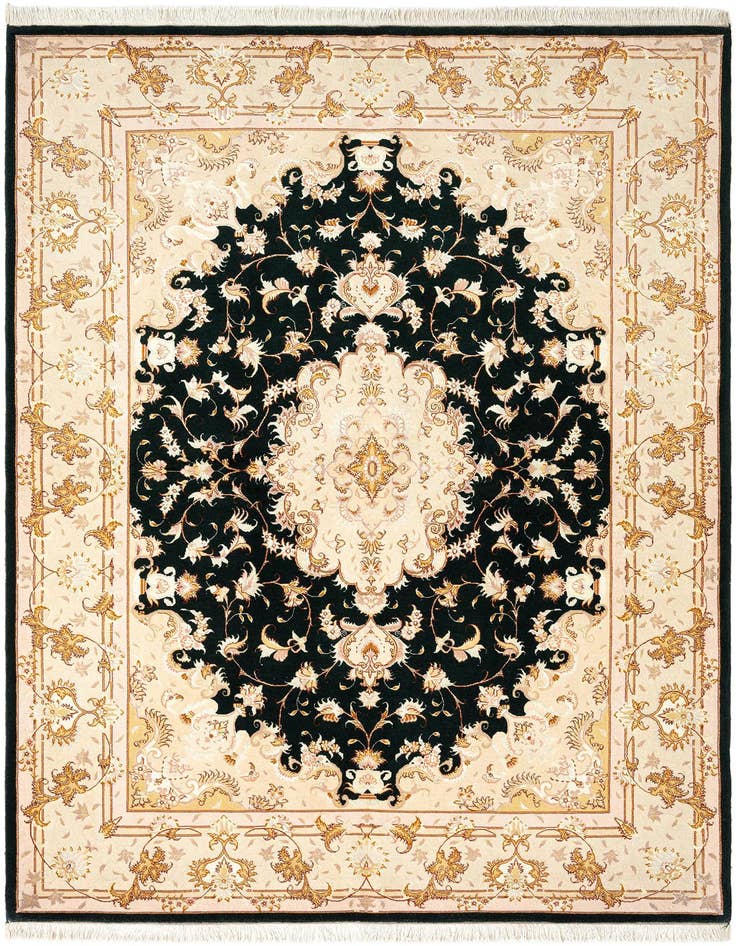 Detail image of 5' 6 x 8' 2 Tabriz Rug