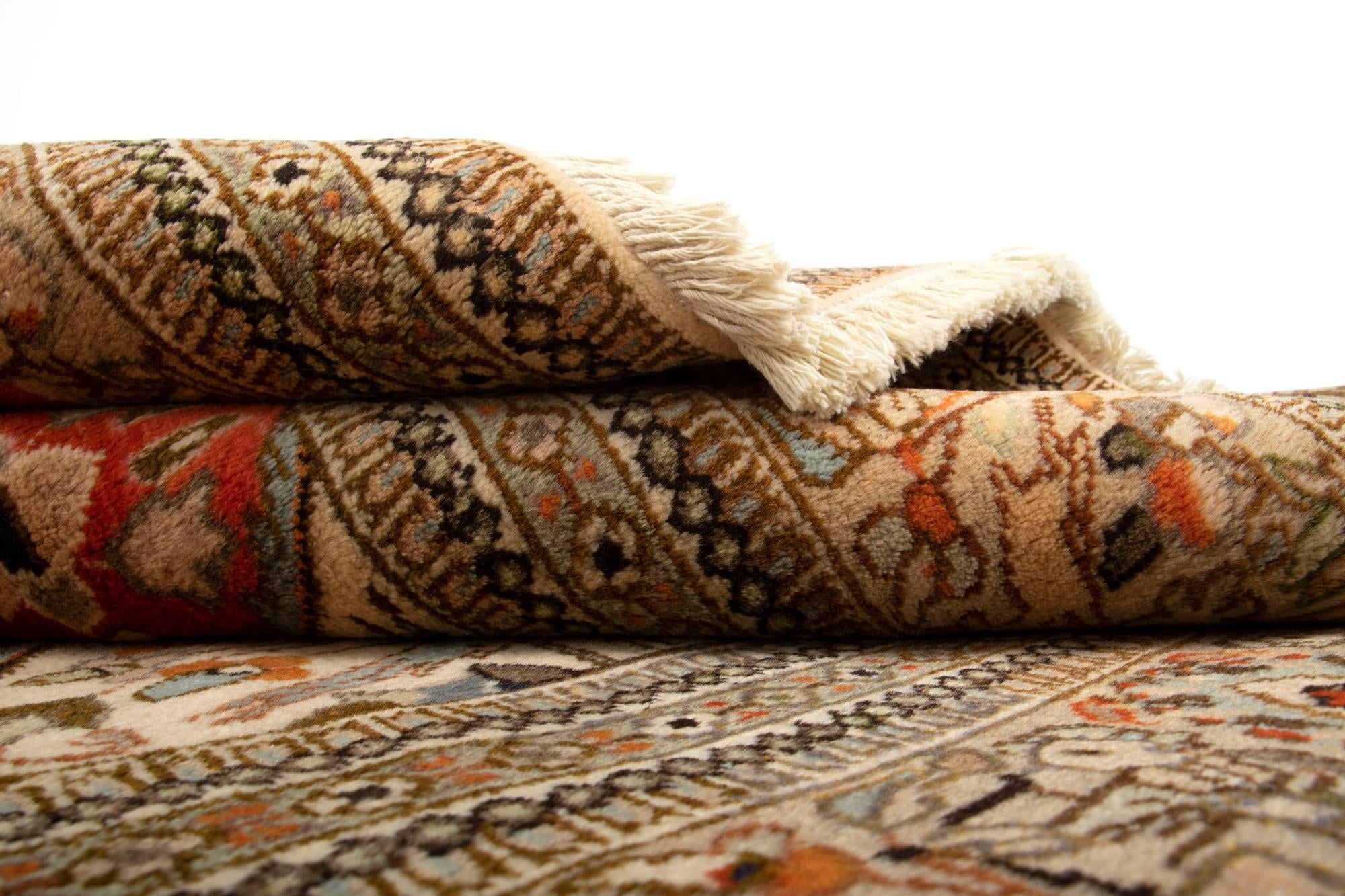 5' 11 x 8' 11 Hand Knotted Tabriz Persian Wool Rug
