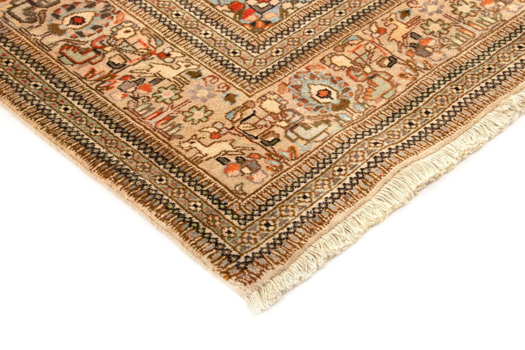 5' 11 x 8' 11 Hand Knotted Tabriz Persian Wool Rug